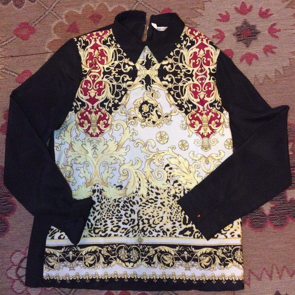 Black Long Sleeve Top